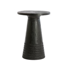 SIDE TABLE PX MATT BLACK WOOD - CAFE, SIDE TABLES